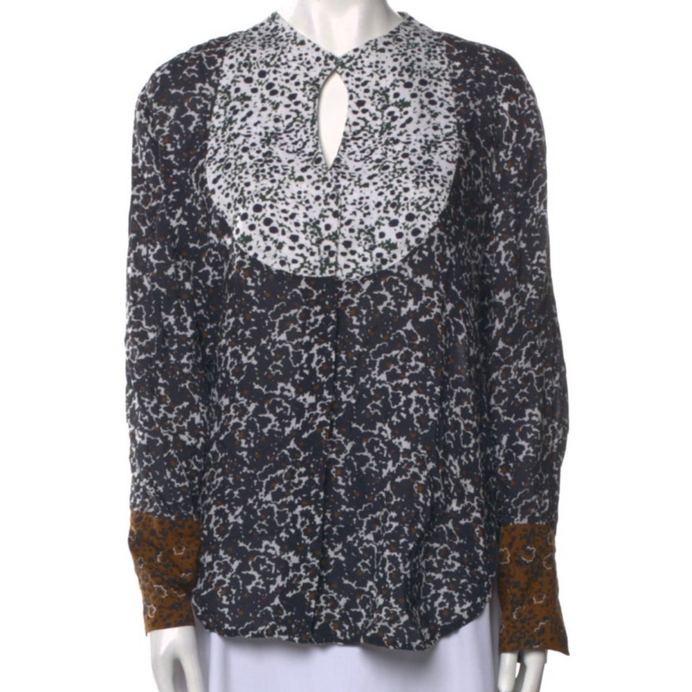 Apiece Apart New York printed blouse.  Size 2